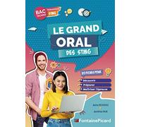 Le grand oral des STMG: 20 fiches pour découvrir - Préparer - Maîtriser l'épreuve. Terminale STMG