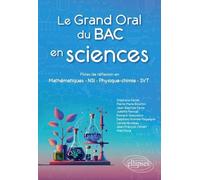 Le grand oral du bac en sciences: Pistes de réflexion en mathématiques, NSI, physique-chimie, SVT