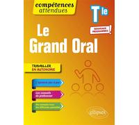 Le Grand oral - Terminale - Sophie Villaume - Ellipses - broché - Scolaire / Universitaire