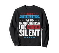 Le grand-père doit dire à ses petits-enfants de ne pas Sweatshirt