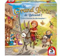 Schmidt-Spiele Jeu de société Le Grand Prix de Belcastel – Jeu de stratégie pour enfants