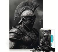 Le Grand Puzzle Guerrier Spartiate pour Adolescents 1000 Pièces Jeu Intelligent et Apaisant Découpe Facile Cadeau 38x26cm