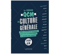 Collectif – Le grand QCM de culture générale – 2400 QCM – Broché
