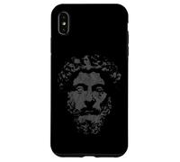 Le Grand stoïcien Marc Aurèle - v3 Vintage Coque pour iPhone XS Max