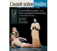 Le Grand Théâtre du Monde Proces en Separation de l'Ame et du Corp - Calderon De La Barca - L'avant-Scene Theatre - broché - Revue