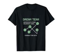 Le Graphique à Matrice de Points de Dream Team relie Les Points T-Shirt