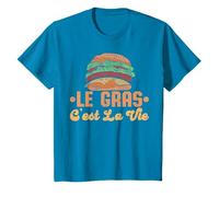 Le Gras C'Est La Vie Burger Humour Cuisine Fast Food Cadeau T-Shirt