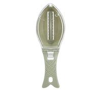 Le grattoir léger pour balance de cuisine enlève rapidement les écailles de poisson pour les chefs à domicile (Verte)