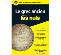 Le grec ancien pour les Nuls poche