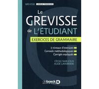 Le Grevisse de l'étudiant - Exercices de grammaire
