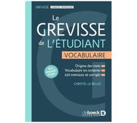 Le Grevisse De L'étudiant - Vocabulaire