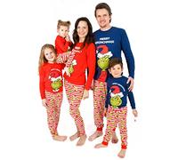 Le Grinch Assorti de la Famille de Noël Pyjamas Adultes Enfants