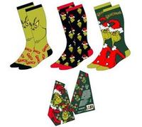 CERDÁ LIFE'S LITTLE MOMENTS Chaussettes unisexes pour adultes The Grinch 3 paires 38-45