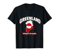 Le Groenland Appartient à Son Peuple souveraineté fierté T-Shirt
