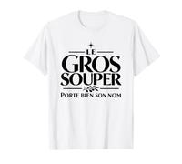 Le Gros Souper, Typographie de Noël T-Shirt