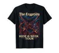 Le Groupe de Heavy Metal Alien Cryptids Mothman Bigfoot T-Shirt