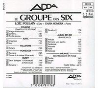 Le Groupe Des Six - Works for Flute & Piano