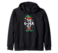Le Groupe Familial G-ma Elf Funny Christmas Matching Sweat à Capuche