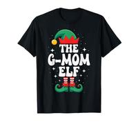 Le Groupe Familial G-Mom Elf Funny Christmas Matching T-Shirt