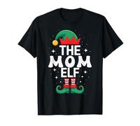 Le Groupe Familial MOM Elf Funny Christmas Matching T-Shirt