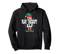 Le Groupe Familial Play Therapy Elf Funny Christmas Matching Sweat à Capuche