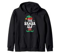 Le Groupe Familial The Bamba Elf Funny Christmas Matching Sweat à Capuche
