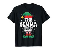 Le Groupe Familial The Gemma Elf Funny Christmas Matching T-Shirt