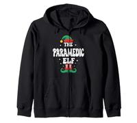 Le Groupe Familial The Paramedic Elf Funny Christmas Matching Sweat à Capuche