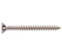Le groupe Hillman 1216 8 x 1-1/4 dans. Plaqué nickel Tête plate Phillips Vis à bois 30-pack
