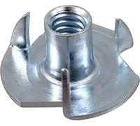 Le groupe Hillman 180291 Tee Écrou à griffes, 8-32, 100-Pack