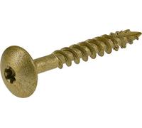 Le groupe Hillman 47867 1/10,2 cm X 5,1 cm étoile disque Construction Lag Vis à tête bombée 1000 heures Bronze en céramique Coat, 50-pack
