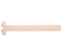 Le groupe Hillman 59466 4-40 x 1/5,1 cm - Nylon à anneaux Head machine à vis, 50-pack