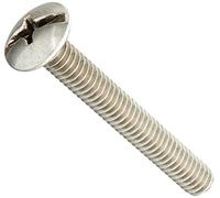 Le groupe Hillman 831455 1/4-20 x 5,1 cm en acier inoxydable Truss Tête Combo machine à vis, 100-Pack