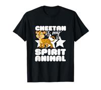 Le guépard est Mon Animal Spirituel, Dessin animé Kawaii, guépards drôles T-Shirt