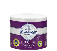 LE GUERANDAIS - Fleur de Sel Artisanale de Guérande, Saveur Authentique et Texture Fine (Boîte 125g) - Lot de 4 - vendu par Lot
