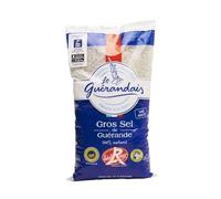 LE GUERANDAIS - Sel Marin Authentique de Guérande, Grain Gros pour Assaisonnement Parfait (Sachet 800g) - Lot de 4 - vendu par Lot