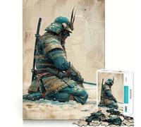 Le Guerrier Silencieux Puzzle 1000 Pièces pour Adultes Jeu de Défi Cérébral Pièce de Collection Art Découpée Claire 38x26cm