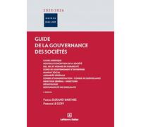 Le guide de la gouvernance des sociétés 2025/2026