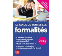 Le guide de toutes les formalités 2025 - Collectif - Prat Eds - broché - Guide