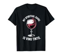 Le Guide Spirituel Camino 2026 est Vino Tinto Wine Buen T-Shirt