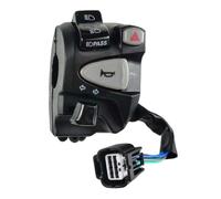 Le Guidon de Moto d'ajustement Universel Compatible avec 150 Bouton de Commande de rabais de ralentissement du Bouton de Transformation du Bouton de Remplacement avec câblage