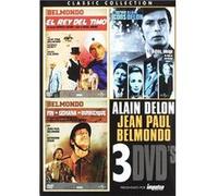 Le guignolo + Adieu l'ami + W nd à Zuydcoote / Alain Delon+ Jean Paul Belmondo Coffret G