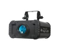 Le H2O IR est un effet de simulation de chute d’eau multicolore intégrant une LED blanche de 12W d’une durée de vie estimée à