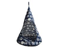 Le hamac familial pour chat est amovible et lavable, avec un panier suspendu et un lit de repos respirant (chat porte-bonheur bleu, taille M)