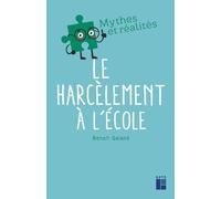Le harcèlement à l'école