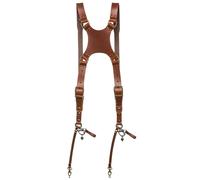 Le harnais Hantler Dual camera Cognac / Brass, Large