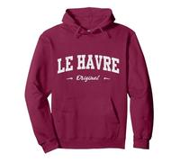 Le Havre Sport Souvenir Article pour Fan Design Sweat à Capuche, Unisexe pour Adultes, Marron, M