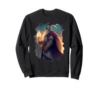 Le héros Chevalier Sorcier avec Courage et Magie Sweatshirt