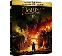 Le Hobbit : La bataille des cinq armées – Blu-ray 3D+2D – Édition Limitée SteelBook