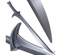 Le Hobbit Epee Orcrist en Plastique Noir Thorin Epee Polypropylene Epee Sabre Entrainement